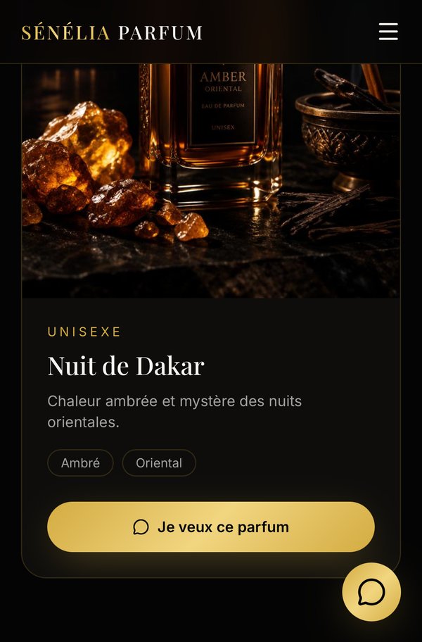 Fiche parfum — Élégance Noire